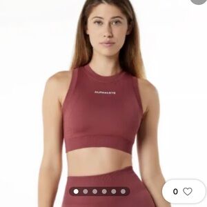 Alphalete Ozone Bra top Size Small in Gingerbread